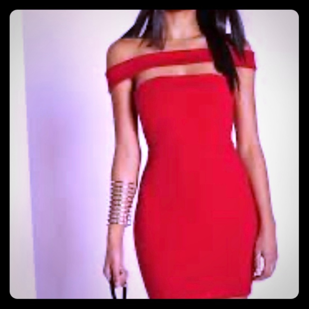 Cut out missguided dress